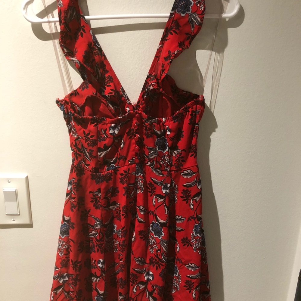 Floral, dancing dress